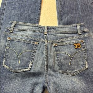 Joe's Jeans ..Bootcut Denim with Back Pocket Embroidery.. 30x30
